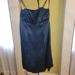 Siri Bridesmaid Maternity Dress, 100% Silk, Spaghetti Straps/Strapless